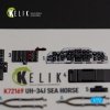 Kelik K72169 UH-34J SEA HORSE - interior 3D decals for Italeri kit (1/72)